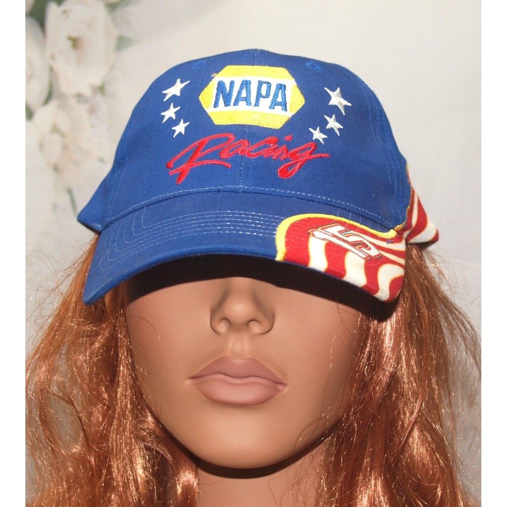 NAPA Racing Hat Cap Michael Waltrip#15 Adjustable We Keep America Running NASCAR